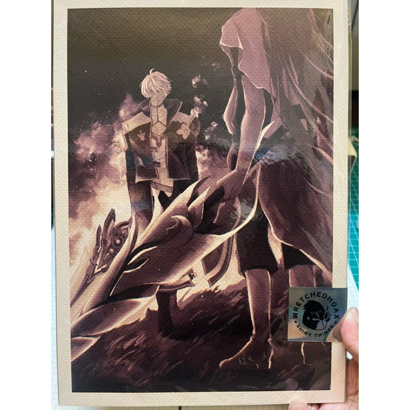 Honkai Impact 3rd Kevin and Su Confrontations A4 A6 Prints