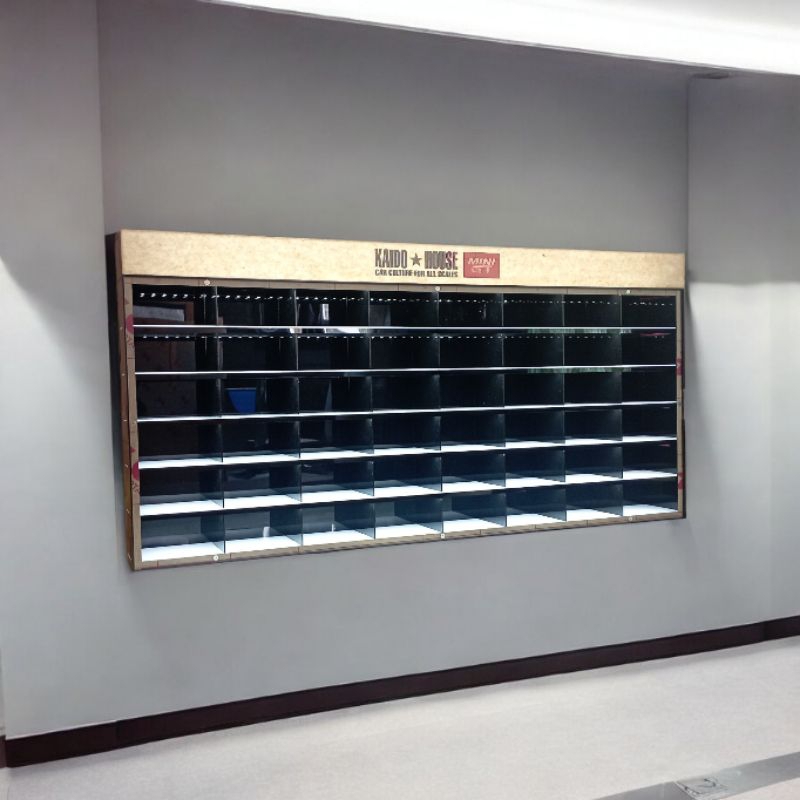 Rak Kaido House 48 slot led header | rak diecast akrilik custom