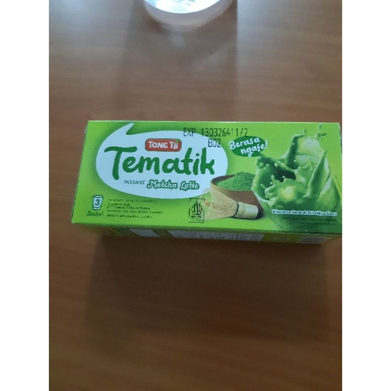 

Tong Tji Tematik Matcha Latte