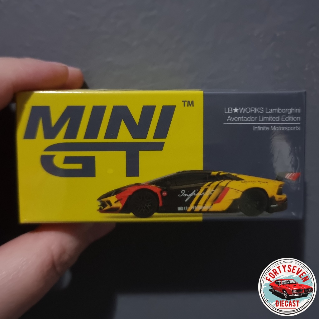 Mini GT mgt minigt 329 LB WORKS Lamborghini Aventador Limited Edition Infinite Motorsports MGT00329