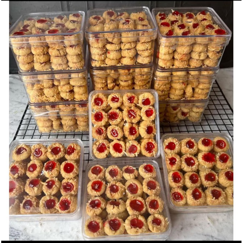 

Thumbprint cookies toples mini