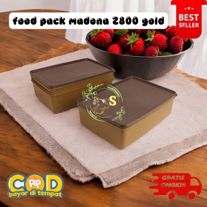 [GS] 1 lusin food pack madona 2800 bening gold