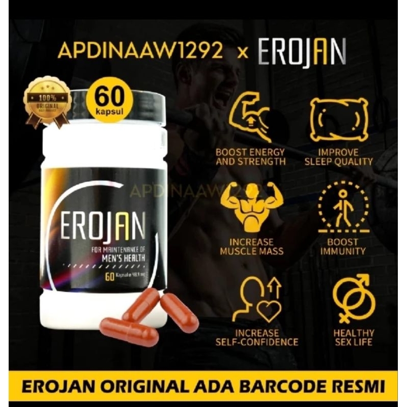 Erojan Original ADA Barcode Resmi APDINAAW1292 + EROJAN