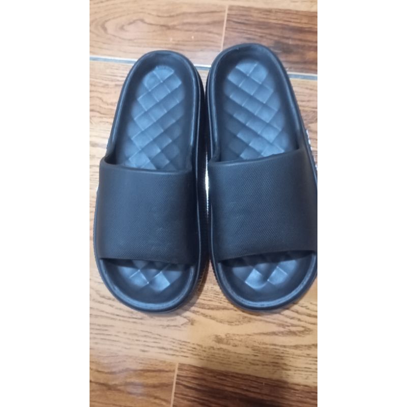 (cod) Sandal smile cowok karet/sandal slop hilo's pria dewasa