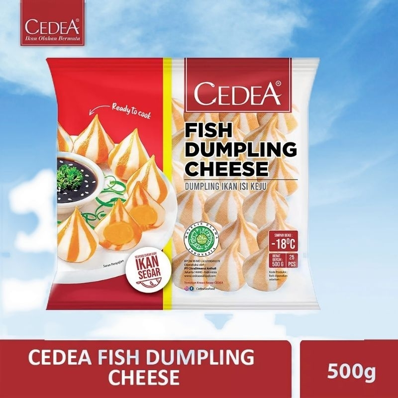 

Fish Dumpling Cheese Cedea 500 gr