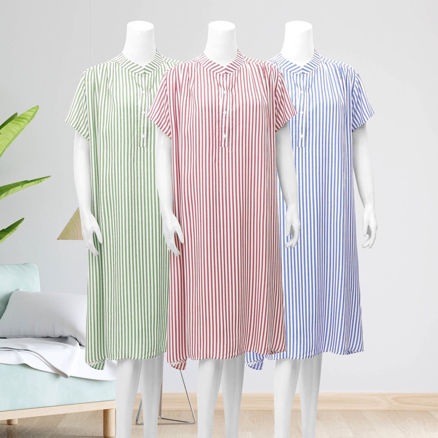 Terkini Lunaci Vertical Kaluna Dress  Daster Busui