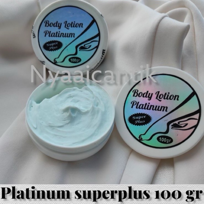 HB PLATINUM SUPER PLUS 100gr / LOTION PLATINUM SUPER PLUS 100gr / BODY LOTION PLATINUM