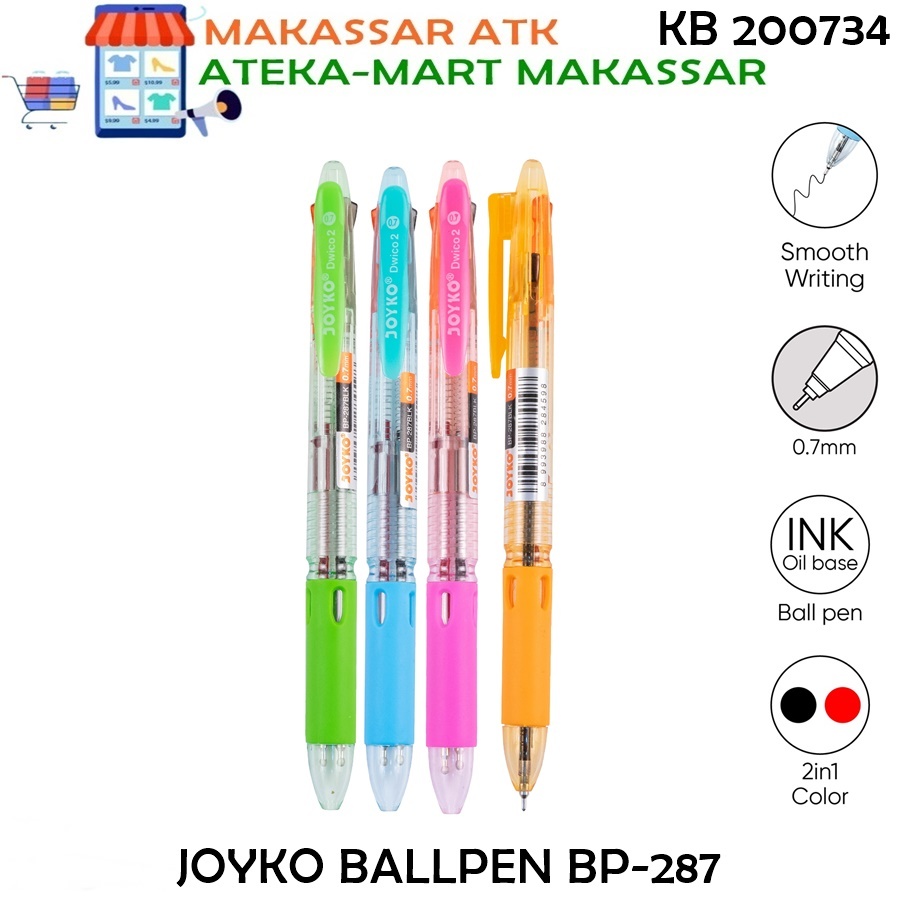 

[PCS] JOYKO BALLPEN BP-287 2 WARNA