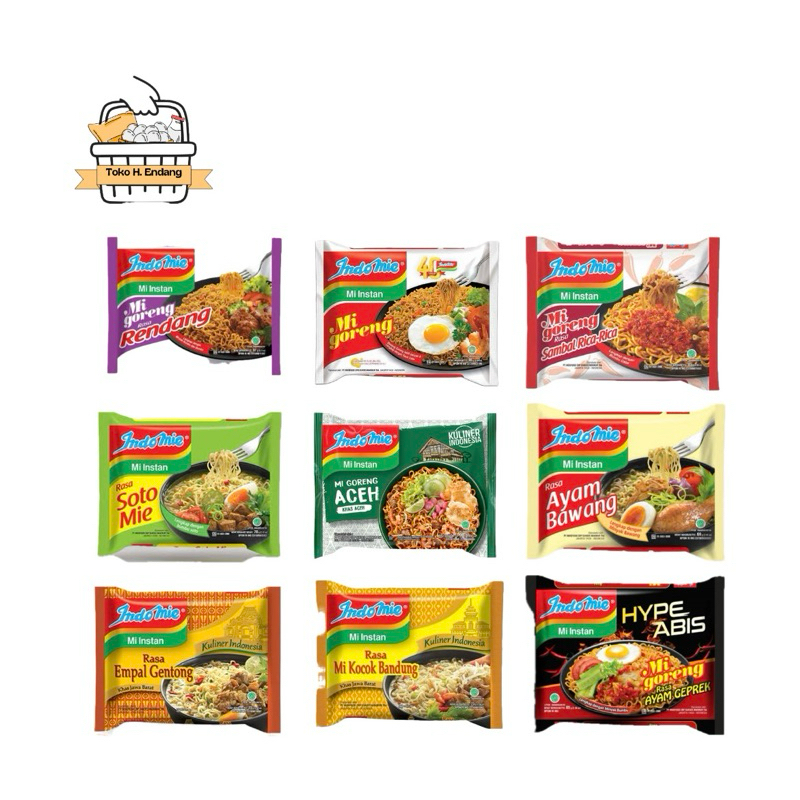 

Indomie Instan - Aneka Rasa Lengkap | Bisa Request Varian