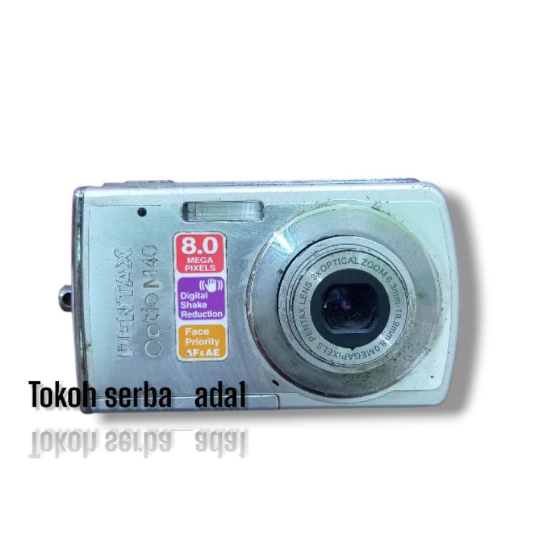 Camera Pentax Optio M40 minus lensa