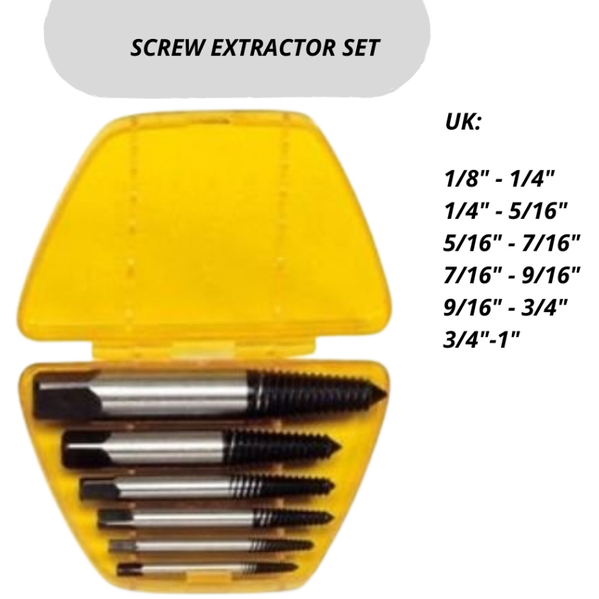 SCREW EXTRACTOR SET
