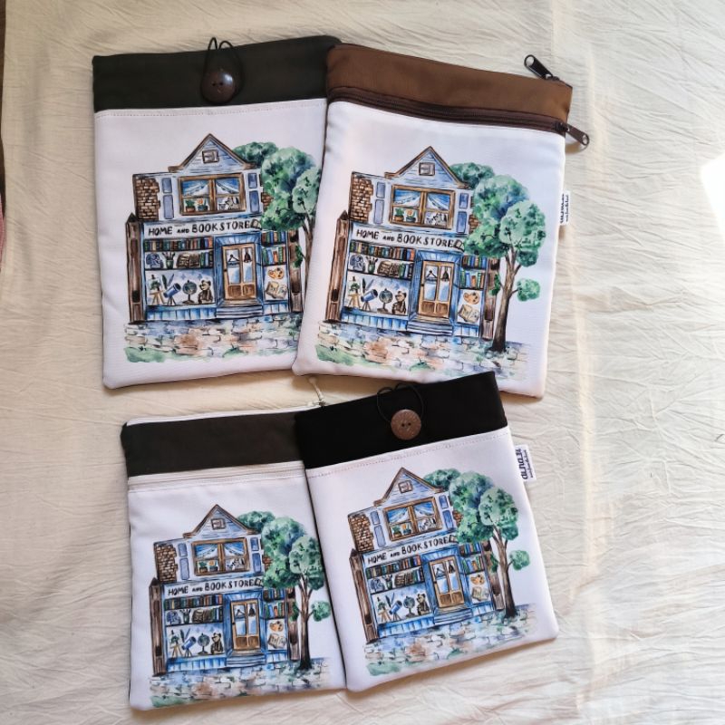 

Book Sleeve Motif Book Store