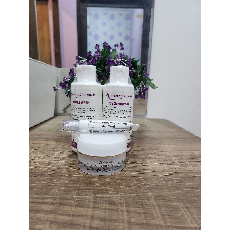 Paket whitening normal glowing Dr.tuti