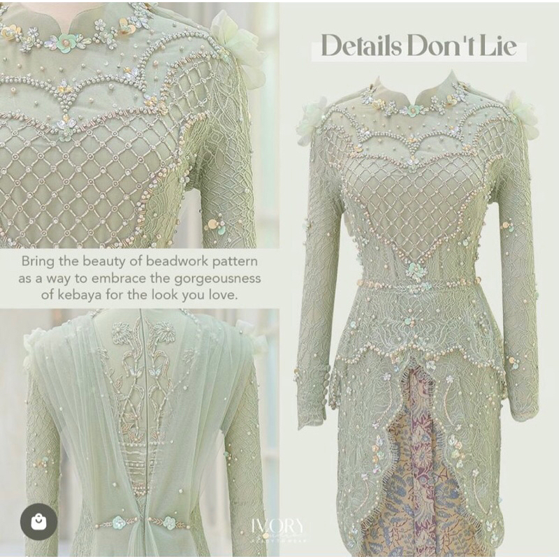Kebaya Ivory Studio Ori