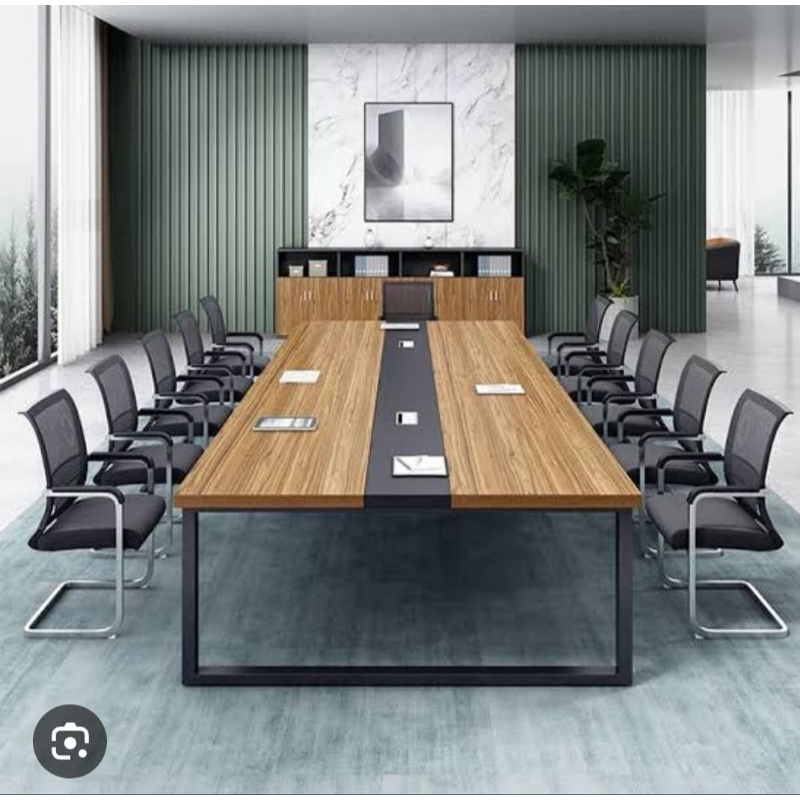 Meja meeting room table minimalis modern