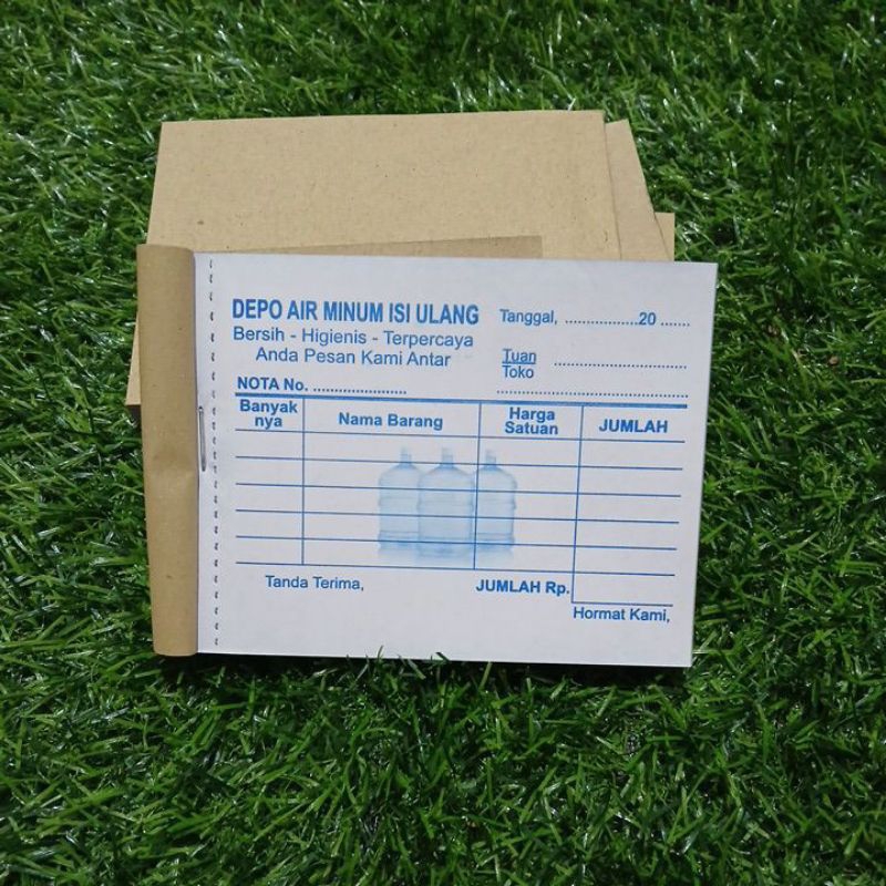 

NOTA DEPO AIR ISI ULANG 2 RANGKAP ISI 100 LEMBAR 50 SET MURAH READY STOK