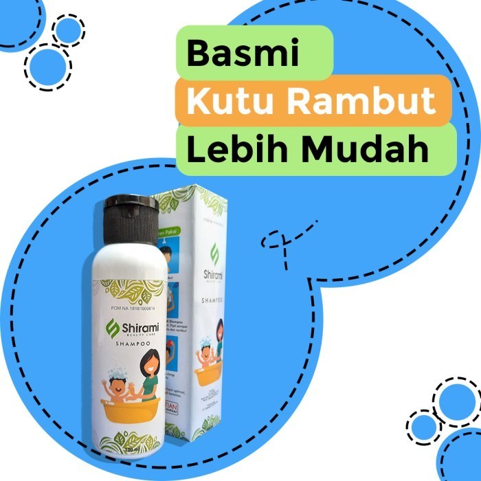 Bio Herbal Shampo Kutu Shampo Shirami
