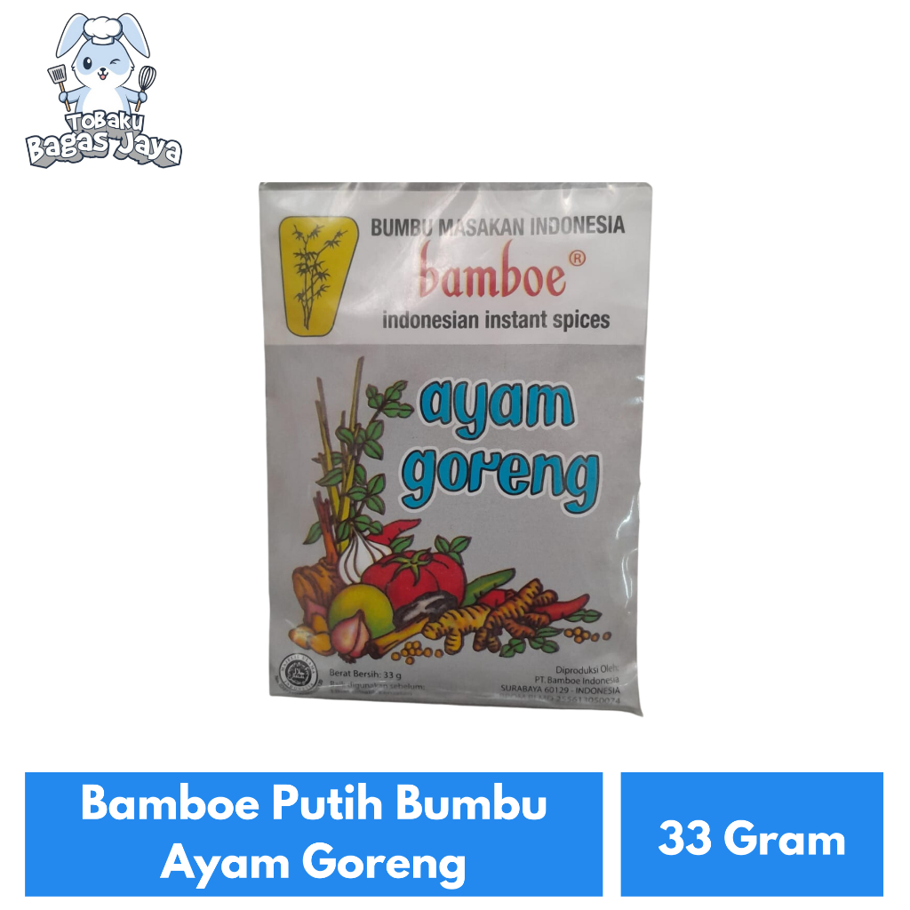 

Bamboe Putih Bumbu Ayam Goreng 33 Gram