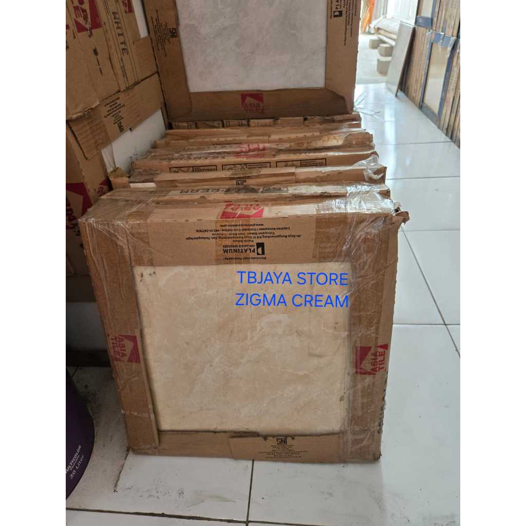KERAMIK LANTAI AWAN AWAN ABU CREAM 40 X 40 ZIGMA CREAM ZIGMA GREY ASIA TILE
