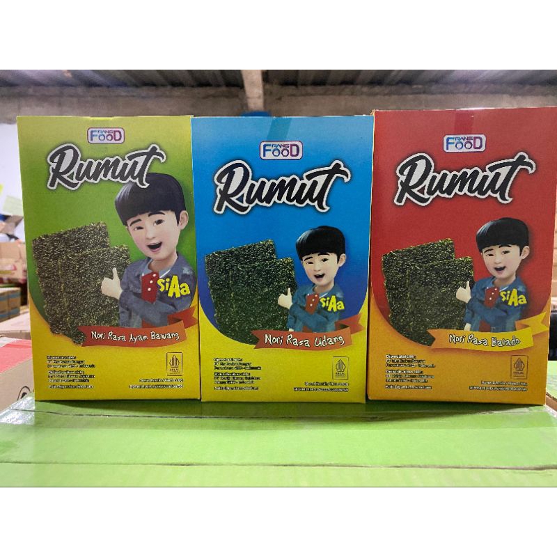 

1Dus Rumut si Aa isi 5box 1box isi 12pcs @10gr