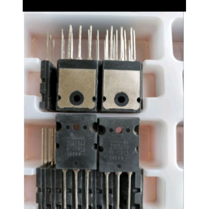 TRANSISTOR TOSHIBA ORIGINAL A1943 C5200 TRANSISTOR ORI ASLI FREE MIKA.1SET TU2T