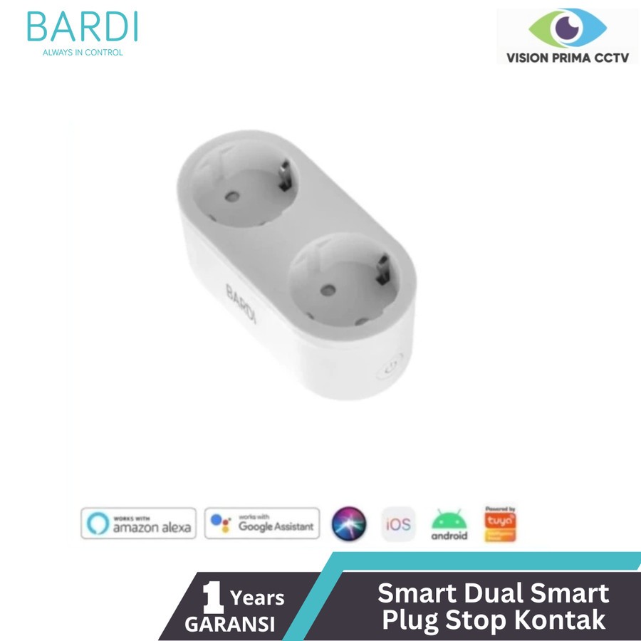 BARDI Dual Smart Plug Stop kontak
