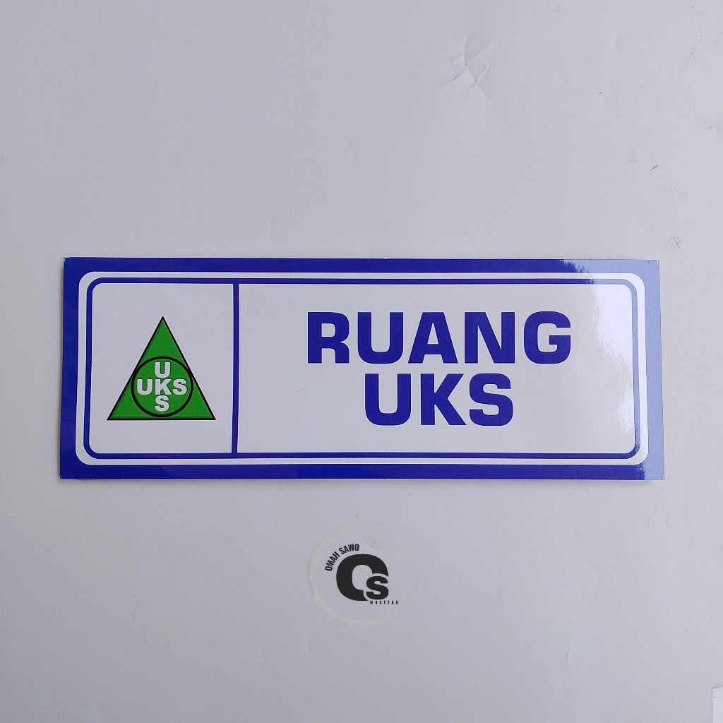 

Stiker Ruang UKS - Usaha Kesehatan Sekolah - Stiker Nama Ruang