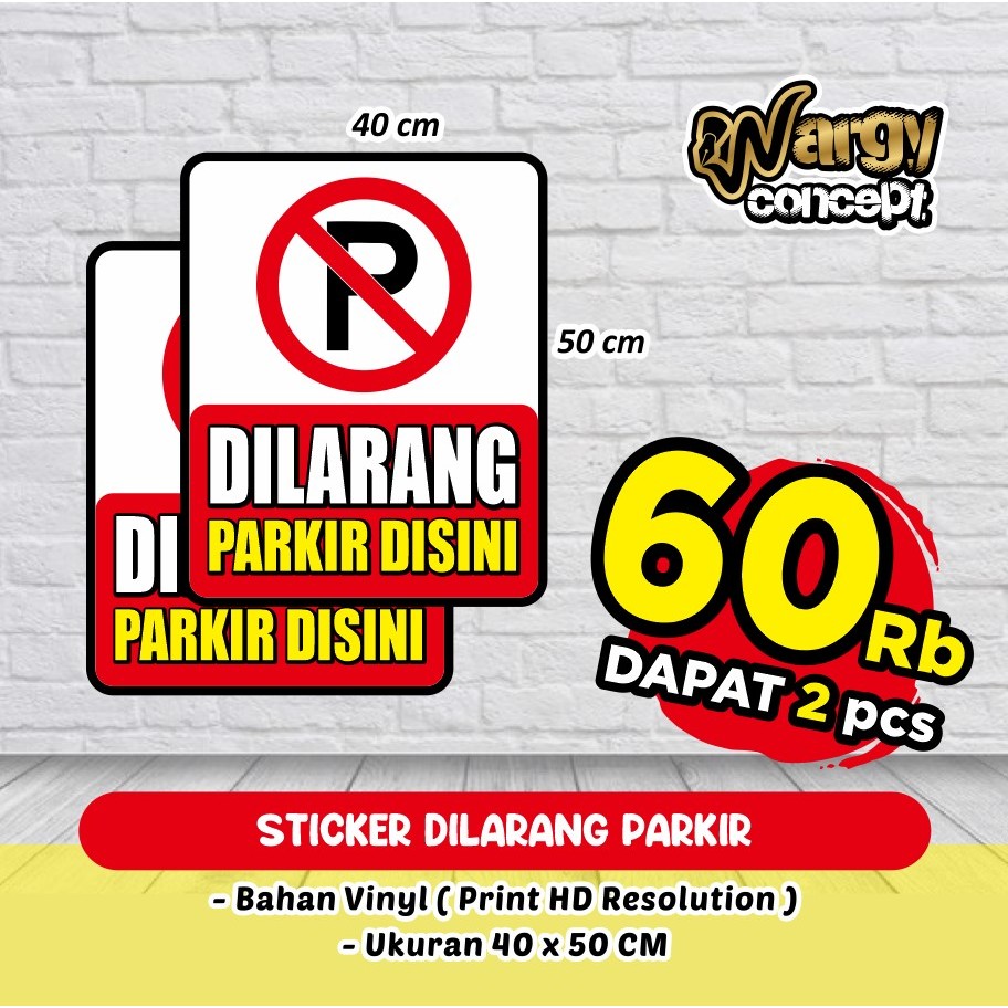 

STICKER STIKER DILARANG PARKIR , RAMBU RAMBU, PERINGATAN