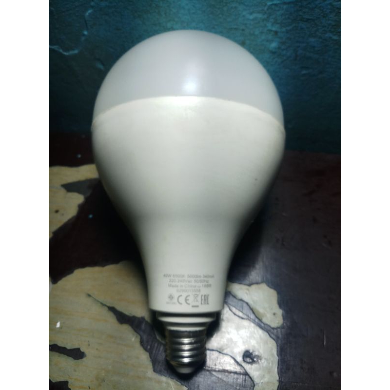 Lampu bohlan led bekas servisan