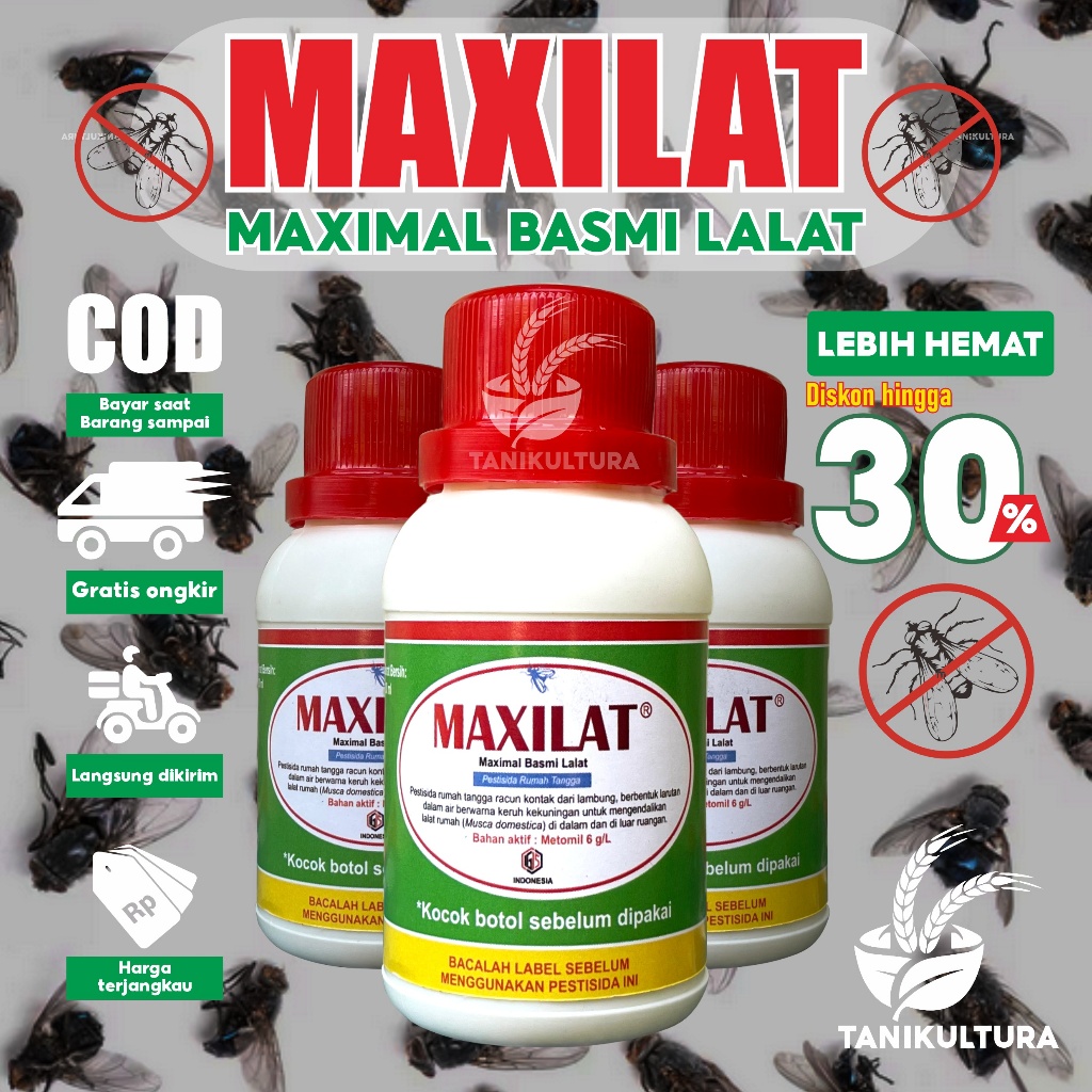 Racun Lalat Cair Ampuh Maxilat Spray Obat Pembasmi Lalat Buah Anti Lalat Semprot 100ML