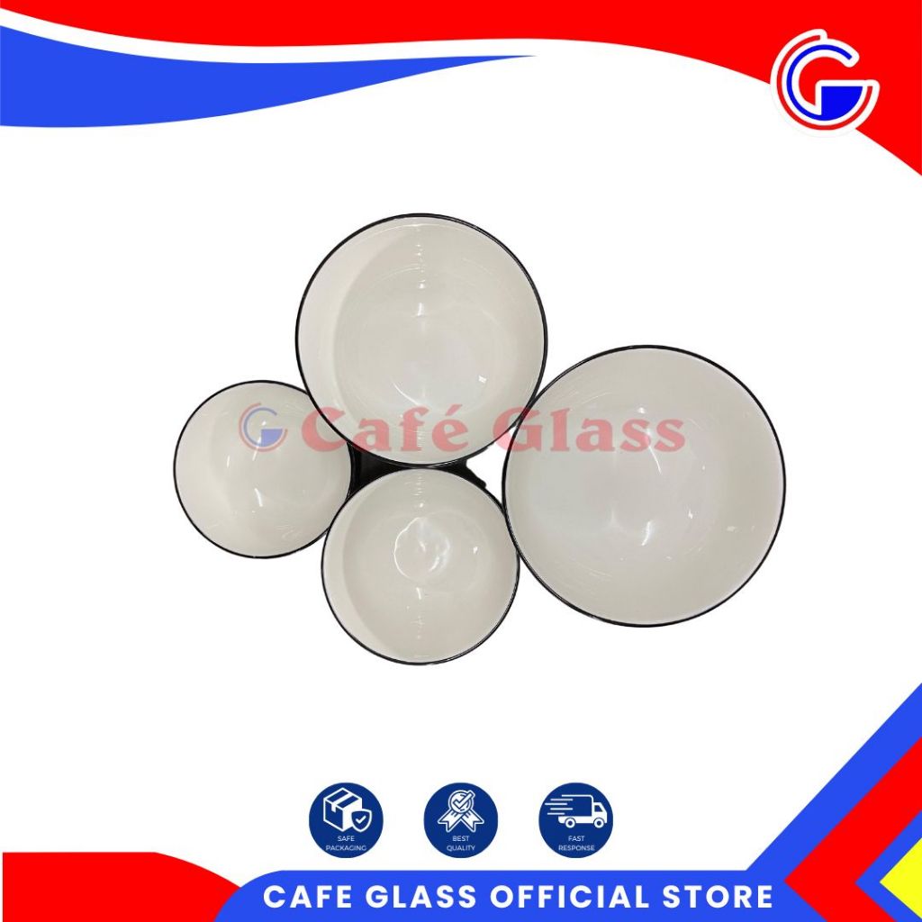 MANGKOK SET KERAMIK | MANGKOK RAMEN KERAMIK | MANGKOK POLOS TANITI