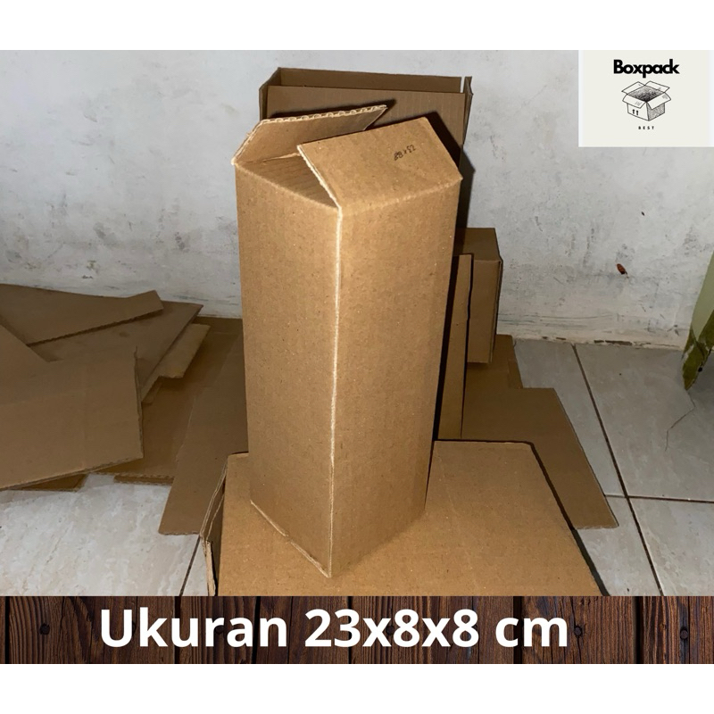

kardus packing UK 8x8x23 cm