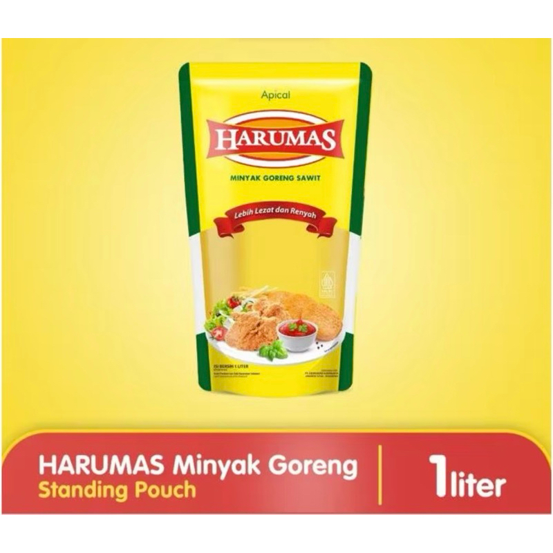 

HARUMAS minyak goreng Refil 1L
