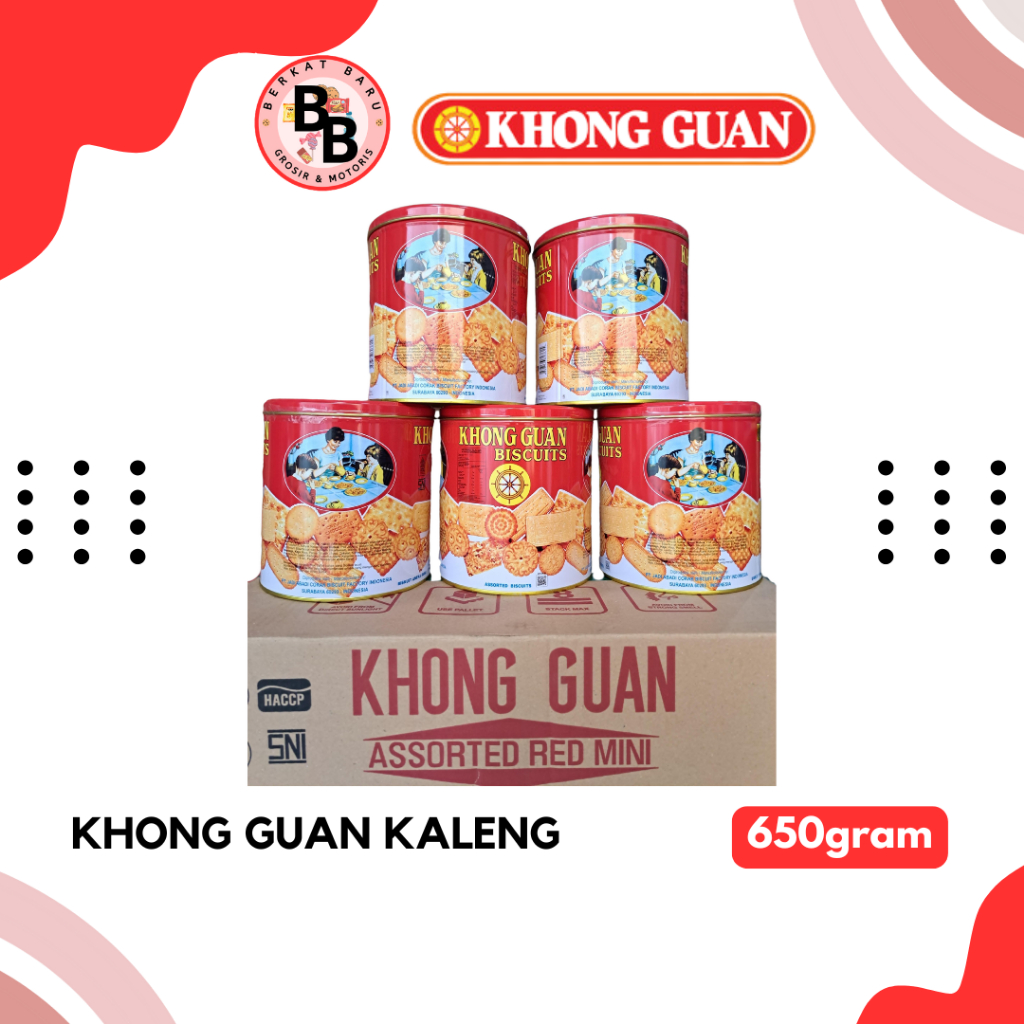 

[BB SNACK] KHONG GUAN KALENG 650GRAM