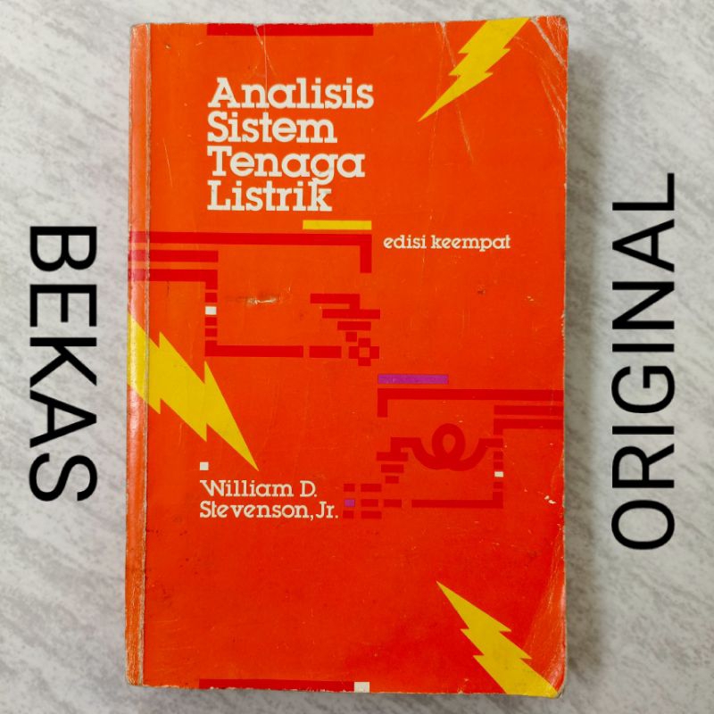 Buku Analisis Sistem Tenaga Listrik Edisi Keempat 4 IV - William D Stevenson Jr - Penerbit Erlangga 
