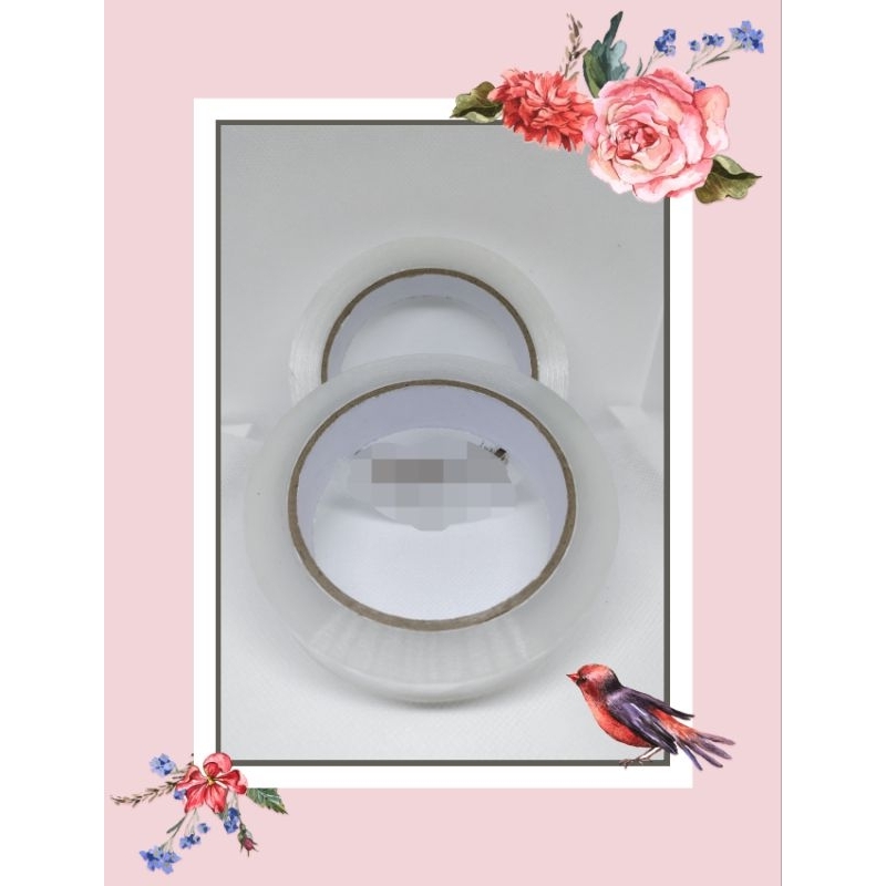 

Lakban isolasi bening 24mm × 90 yard 1 inch lakban ATK kegiatan sehari hari