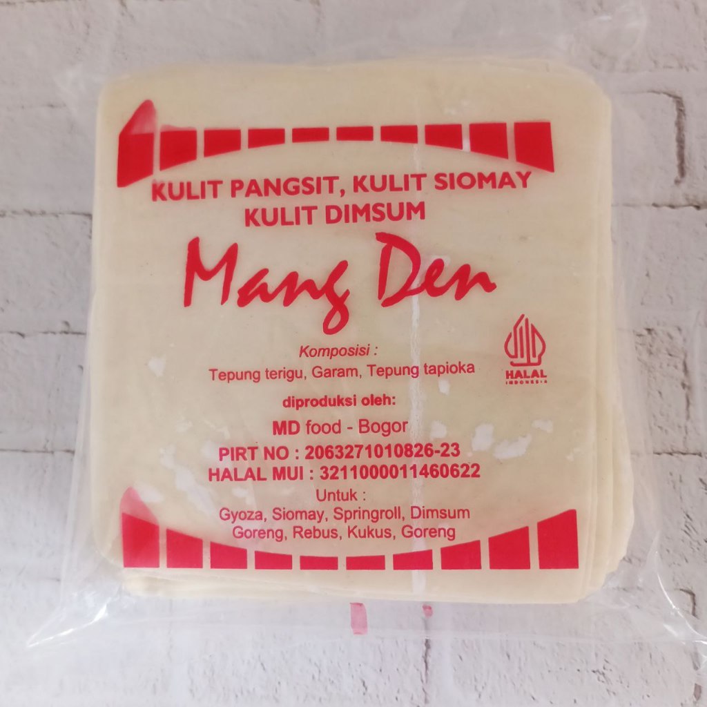 

Kulit Pangsit Kotak, Goreng Anti Lengket 500 gram