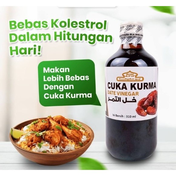 

Cuka kurma bin afif 310ml original Minuman kesehatan