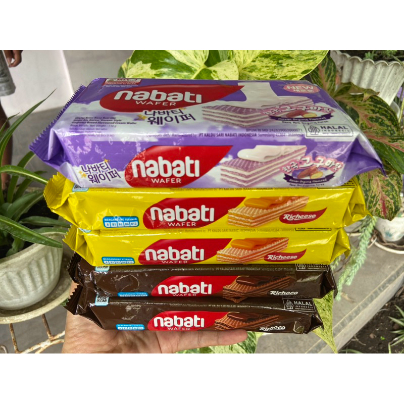 

Wafer NABATI paket 3 pcs