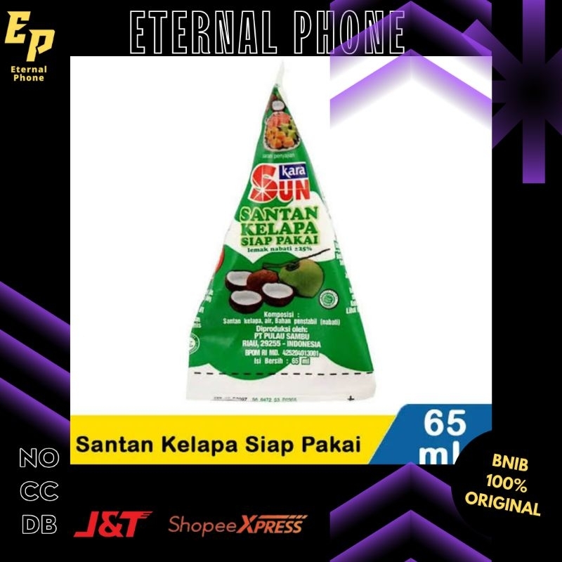 

Sun Kara Santan Kelapa 65 ml