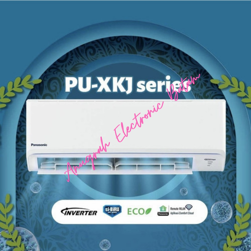 Panasonic CS/CU-PU7XKJ AC Inverter Air Conditioner 0.75PK CS-PU7XKJ 3/4 PK BATAM