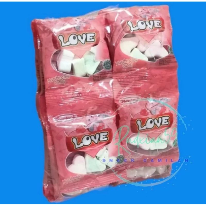 

Ranjani Marsmallow Love pak isi 20 pcs