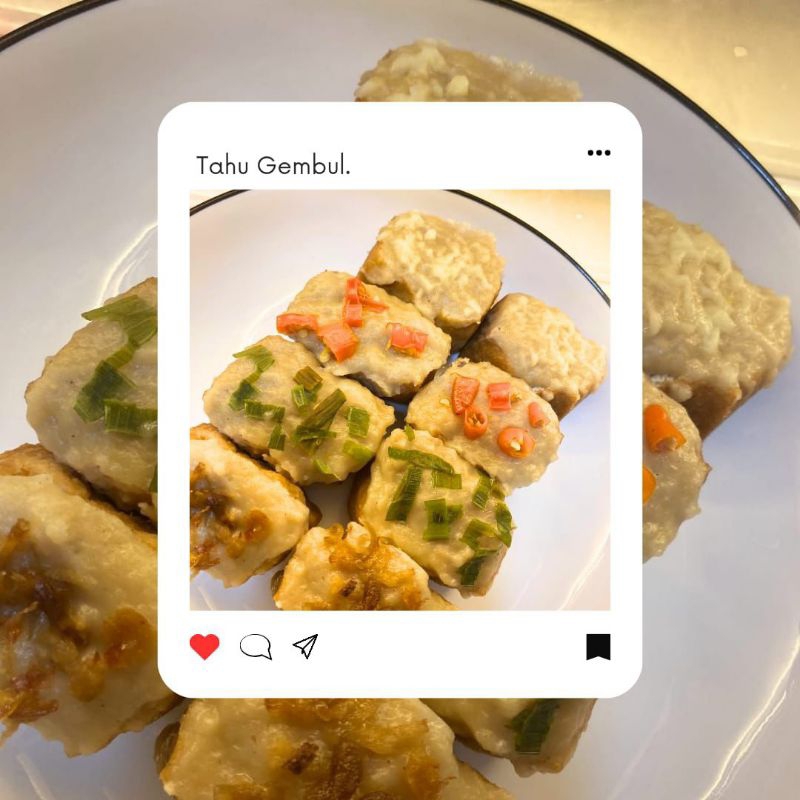 

TAHU BALSO GEMBUL ISI 6 BY DAPUR TANTE GIO