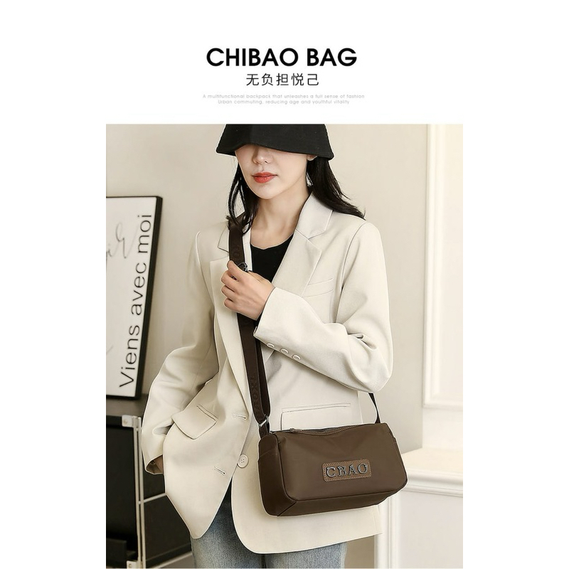 Terbaru Tas Selempang ORI CHIBAO PARASUT CB2004 3Sleting