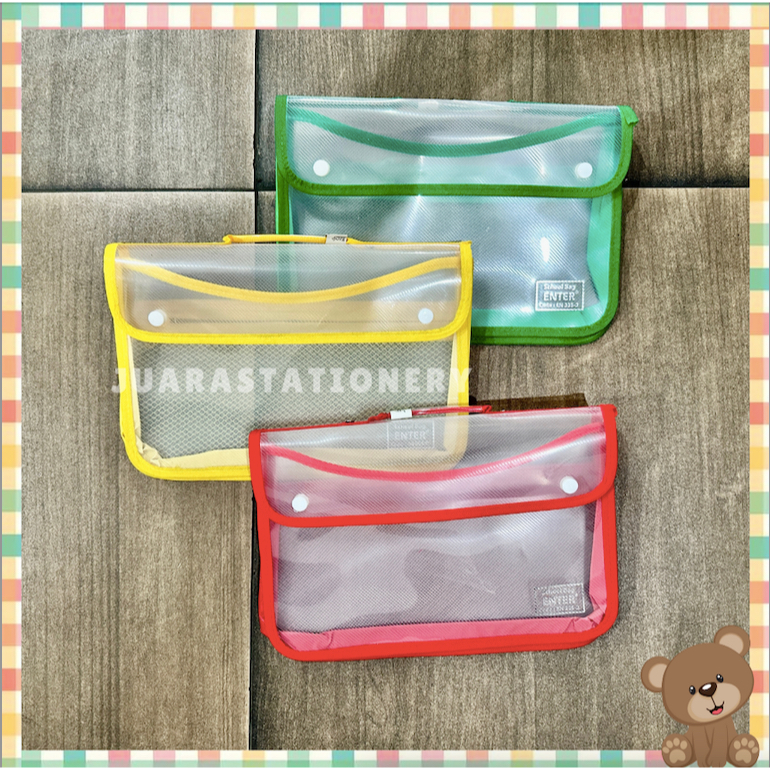 

Document Bag Kancing Enter 335-2 (1406) / Map Kancing Kecil Map Kancing Document Bag School Bag Tas School Bag / Brief Bag Mika Transparan / MAP TENTENG kancing / map kancing