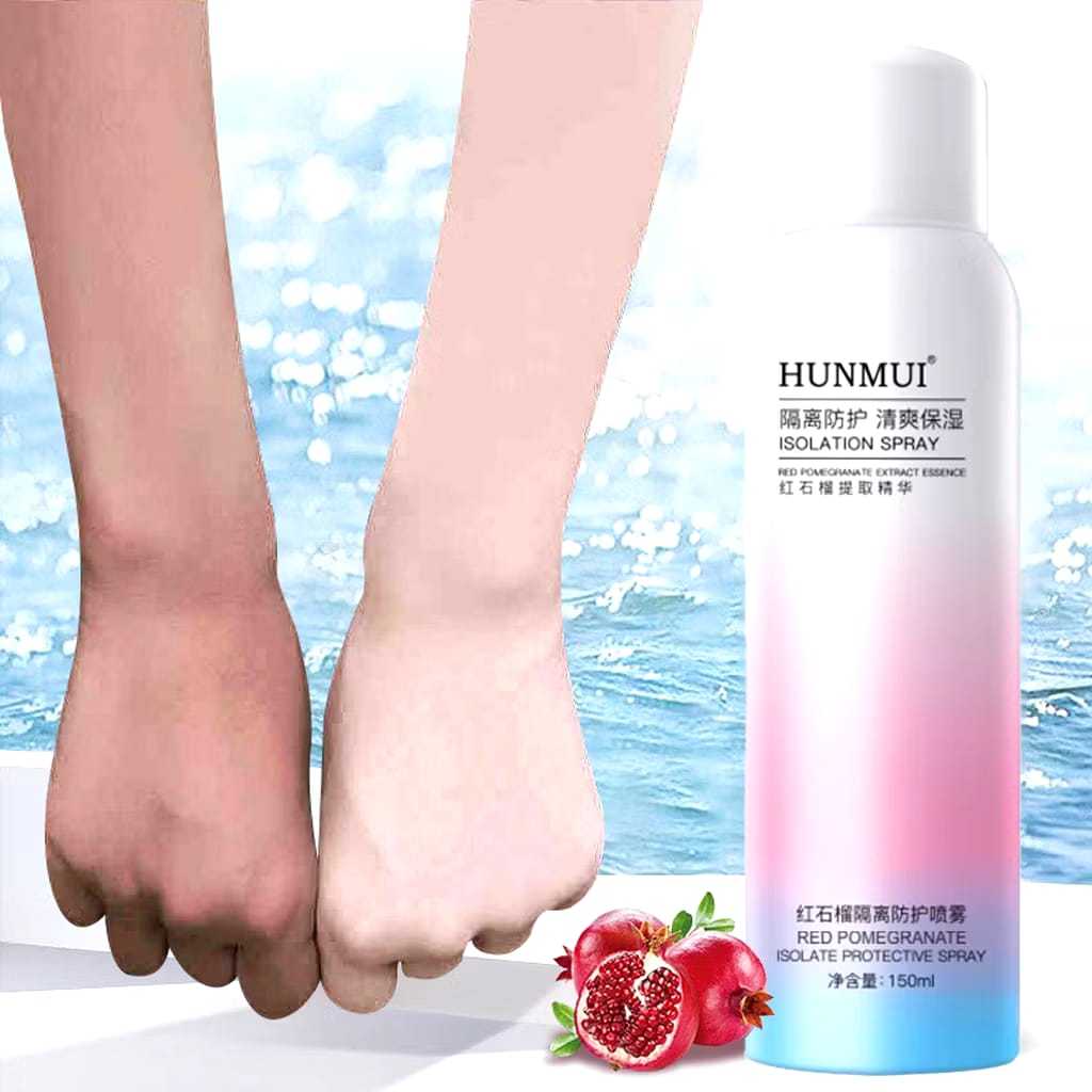 Hunmui Korea Moisturizing Whitening Spray Lotion Ampuh Memutihkan Kulit Badan Instan