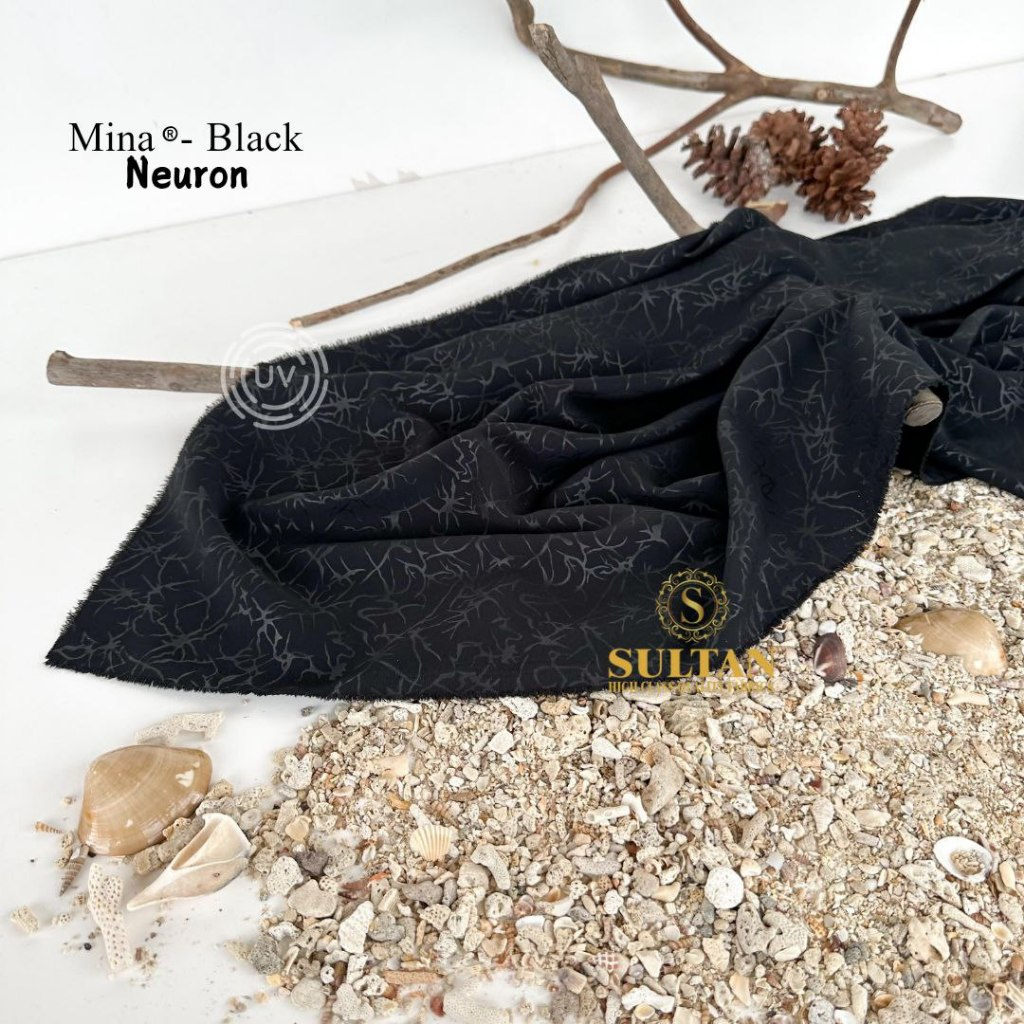 KAIN MINA ANTI UV SULTAN EMBOSS NEURON 50cm