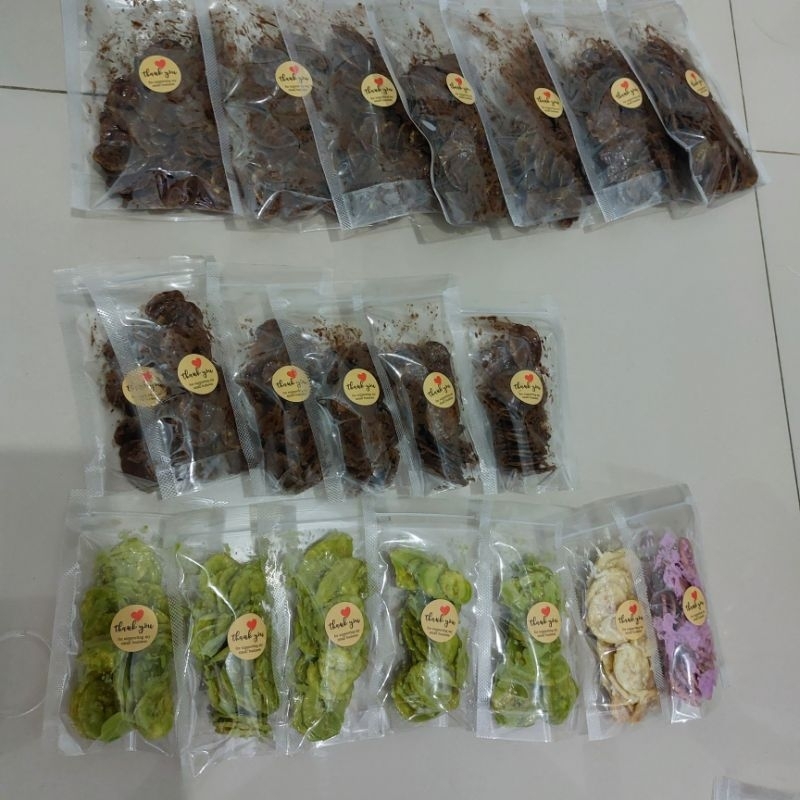 

Keripik Pisang Coklat Mini Kemasan 40 gram / Pcs