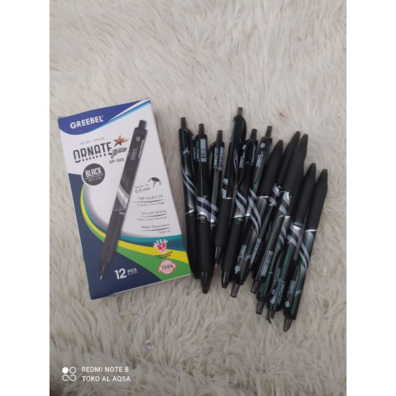 

Bolpoin//Pulpen//Bolpen Ornate pen Greebel GP-505 ( 1pcs )