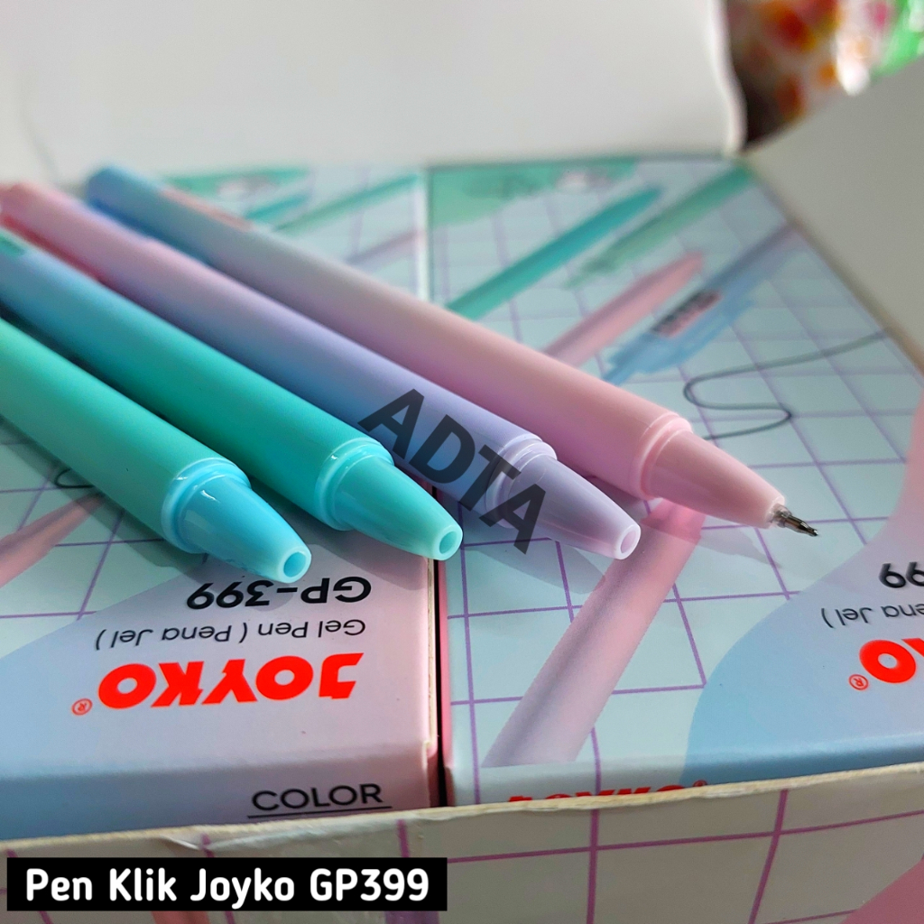 

Pulpen Gel Joyko Mekanik Warna Pastel GP-399 1Pcs